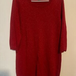 Wool blend banana republic sweater dress